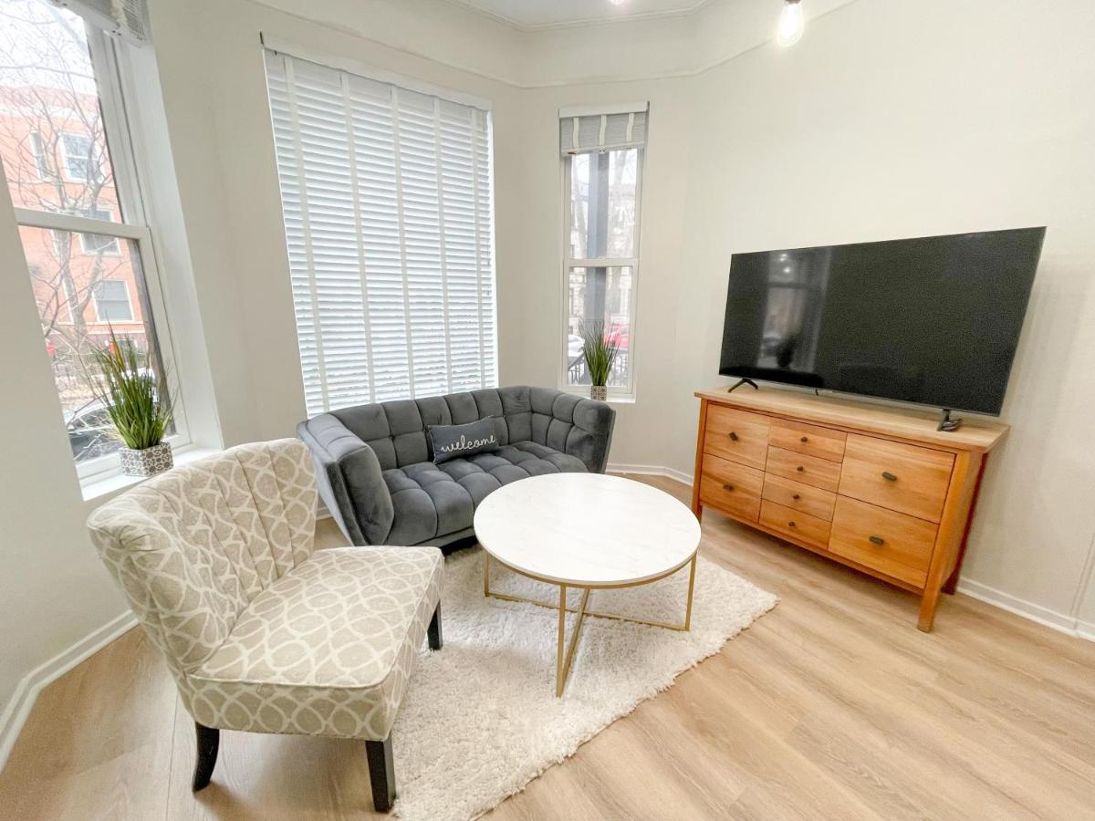 Wrigleyville Friends Unit - 5Bdrm Chicago Eksteriør bilde